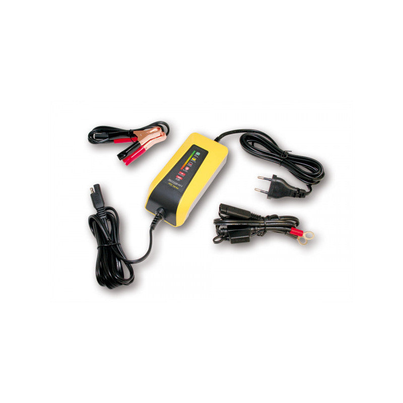 Chargeur de batterie etanche exterieur Waterboy Motobatt. Blackpines.fr