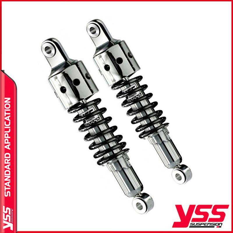 Amortisseurs moto YSS Triumph Bonneville RD222 300P 08 18. Blackpines.fr