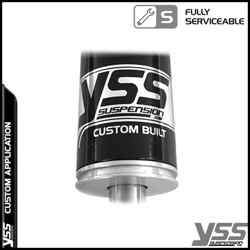 Amortisseurs YSS RG362-315TRCL-05-BLK pour Royal Enfield Bullet et Classic. Blackpines.fr