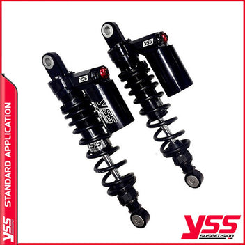 Amortisseurs moto YSS RG362-340TRWL-52-B TriumphT100. Blackpines.fr
