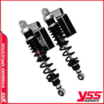Amortisseurs moto YSS RG362 350TRCJ 52S 888 pour Triumph 900 T100. Blackpines.fr