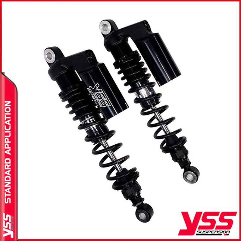 Amortisseurs moto YSS RG362-360TRCL-54-B pour Royal Enfield. Blackpines.fr