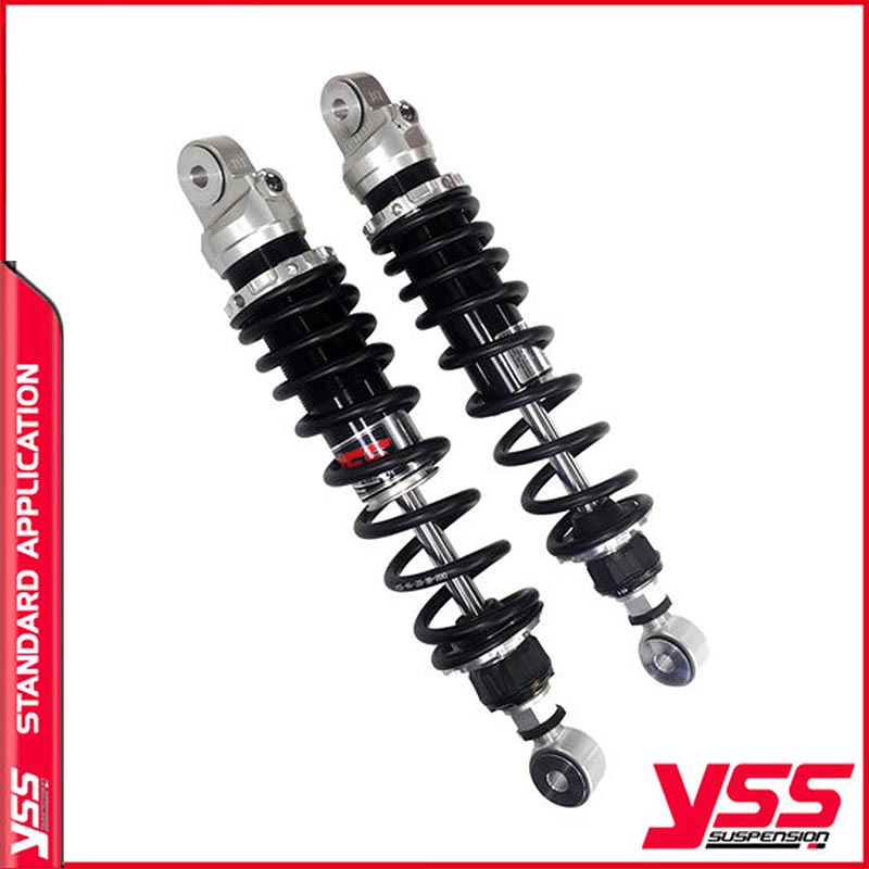 Amortisseurs moto YSS RZ362 320TRL 12 88 pour Triumph 800 America. Blackpines.fr