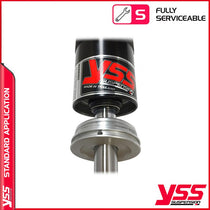 Amortisseurs moto YSS RZ362 330TRL 61 88 pour Triumph 900SE (EFI). Blackpines.fr