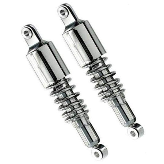 Amortisseurs moto universels YSS RD222-P ressort noir avec cache 100&nbsp;mm-280 &agrave; 370&nbsp;mm  blackpines.fr  blackpines.fr
