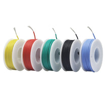 kit de fils électrique pour faisceau auto moto avec boite distributeur jaune rouge vert noir bleu 1.25mm