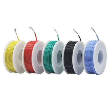kit de fils électrique pour faisceau auto moto avec boite distributeur jaune rouge vert noir bleu 1.25mm
