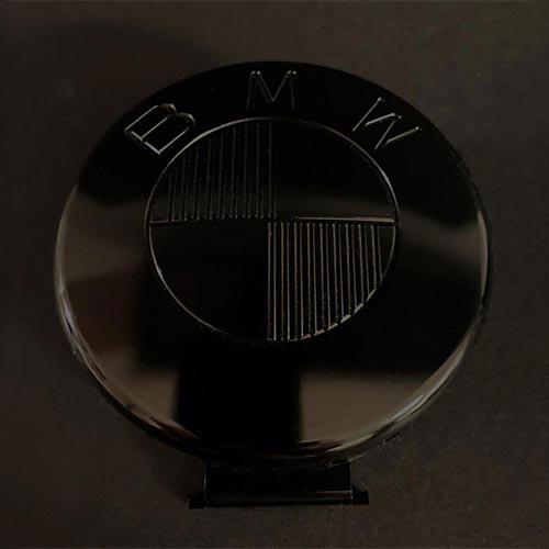 Bouchon de reservoir essence Icon noir Ex-Motorcycle pour BMW. Blackpines.fr