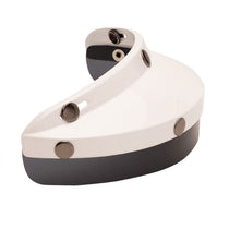 Casquette blanche 3 boutons pressions Auto Peak Marko pour casque moto. Blackpines.fr