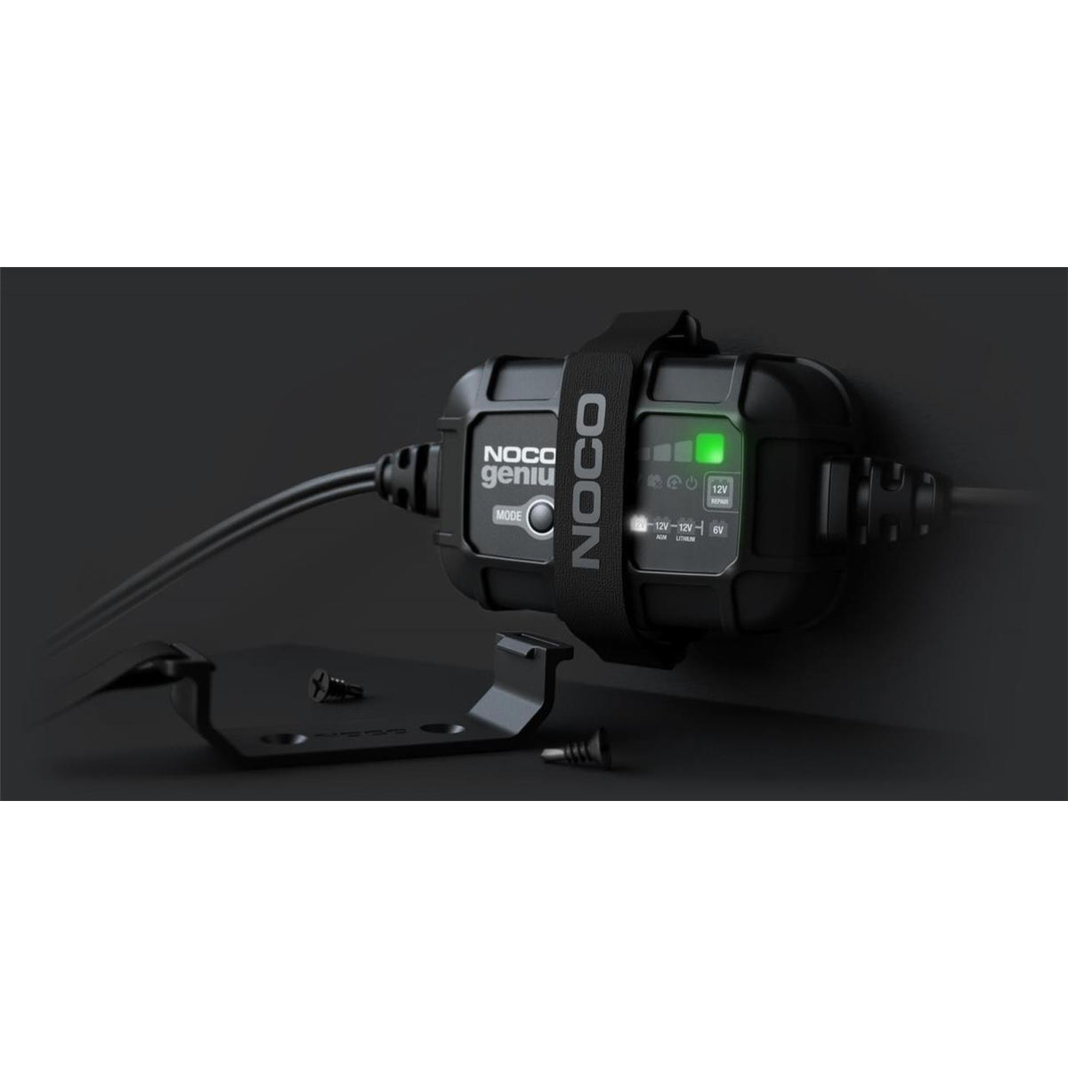 Chargeur batterie 6V & 12V NOCO Genius 2-blackpines.fr