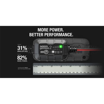 Chargeur batterie 6V & 12V NOCO Genius 2-blackpines.fr