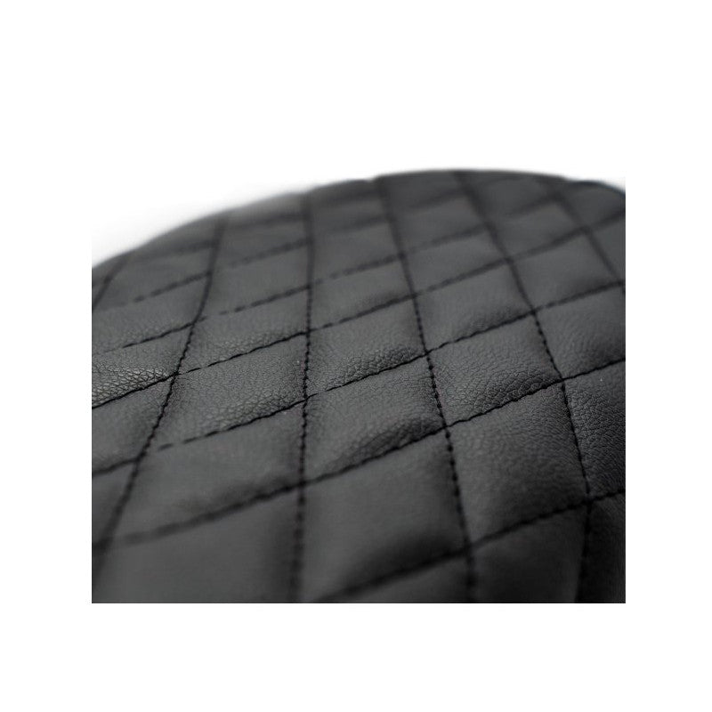 Selle scrambler noire Barracuda  Europacc selle moto blackpines.fr