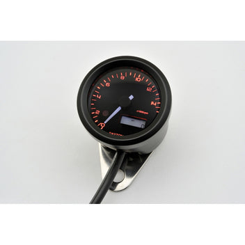 Compte-tours 15 000 tr/min VELONA48 Daytona affichage orange. Blackpines.fr