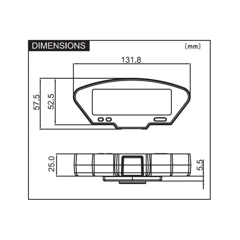 Compteur numerique multifonction DAYTONA DEVA01. Blackpines.fr