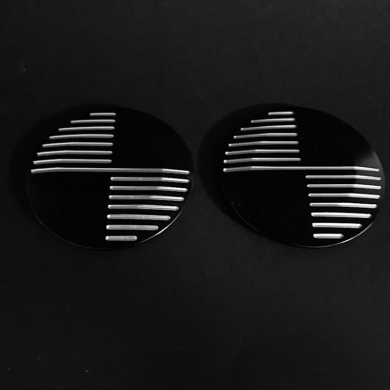 Embleme reservoir moto BMW concept noir Ex-Motorcycle. Blackpines.fr