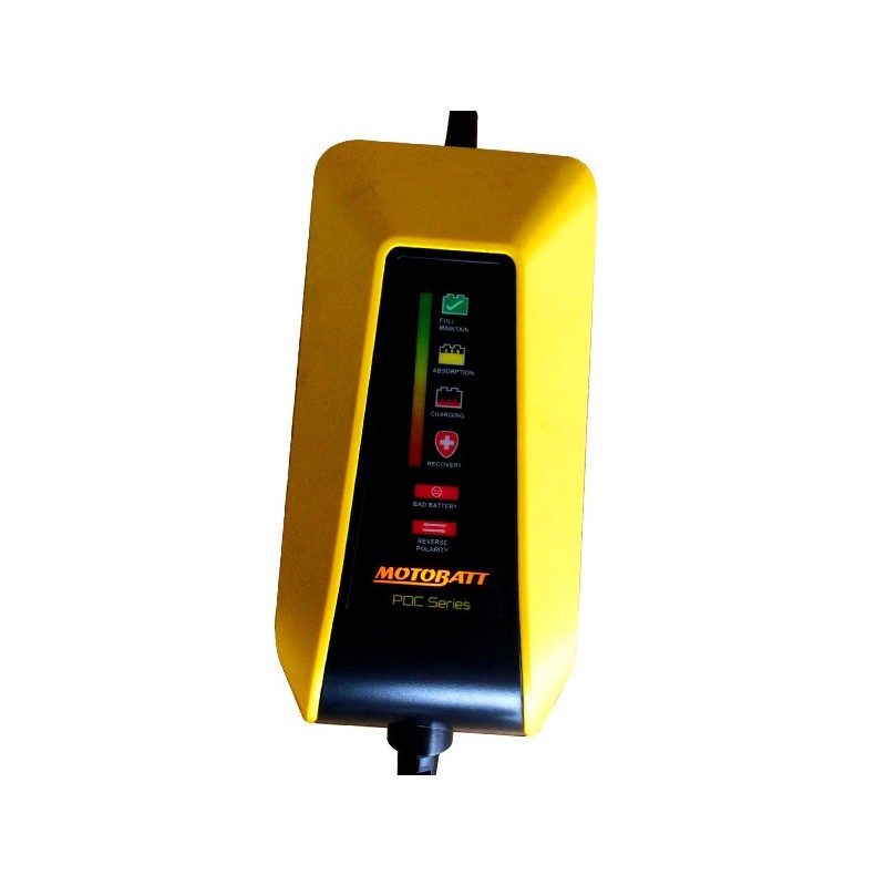 Chargeur de batterie etanche exterieur Waterboy Motobatt. Blackpines.fr