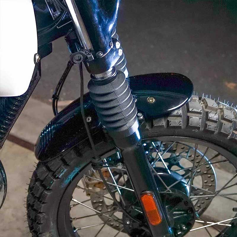 garde-boue avant court Bonvent pour Interceptor ou Continental GT. Blackpines.fr
