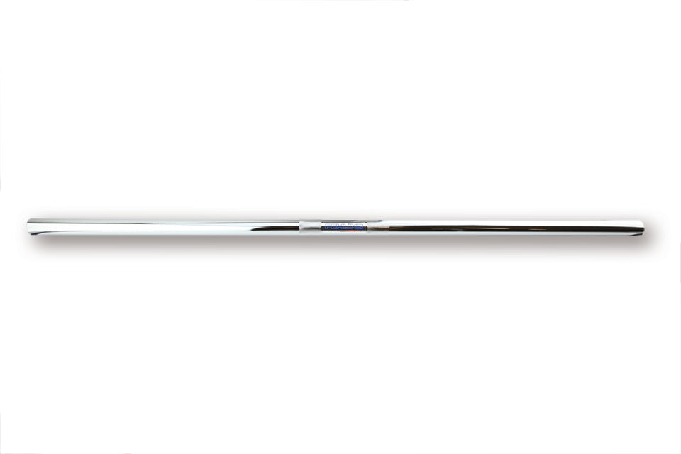 Guidon moto droit FEHLING Noir ou Chrome Chrome blackpines.fr  blackpines.fr