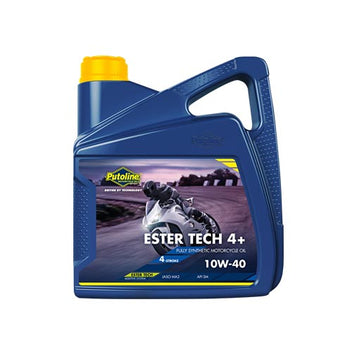 Huile moteur 4 temps ester tech 4+ 10w40 4 L Putoline. Blackpines.fr