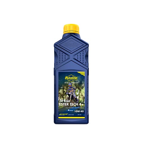 Huile Putoline Ester Tech Off Road 4+ 10W40. Blackpines.fr