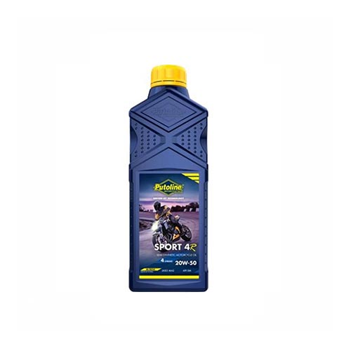 Huile moteur 4 temps 20w50 Putoline Sport 4R semi-synthetique. Blackpines.fr