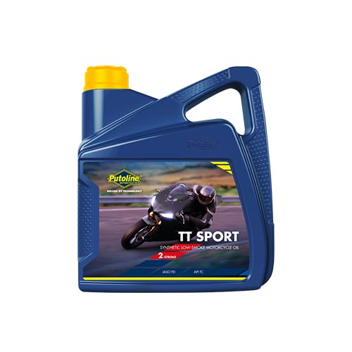 Huile moteur 2 temps TT sport 4 litres Putoline. Blackpines.fr