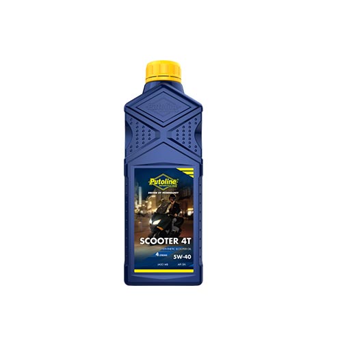 Huile moteur Scooter 4T 5w40 Putoline. Blackpines.fr