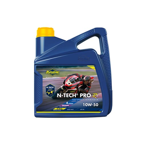 Huile NTECH PRO R plus Synthetique 10W50 4 litres Putoline. Blackpines.fr