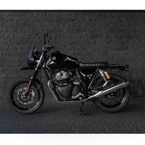 Cache reservoir moto noir pour Interceptor. Blackpines.fr
