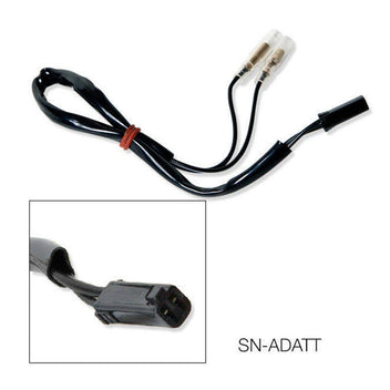 Kit Barracuda branchement clignotants moto sur Suzuki. Blackpines.fr