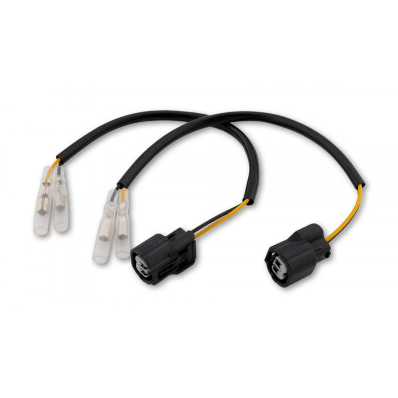 Brazoline. Kit branchement clignotants sur fils d'origine Kawasaki. Blackpines.fr