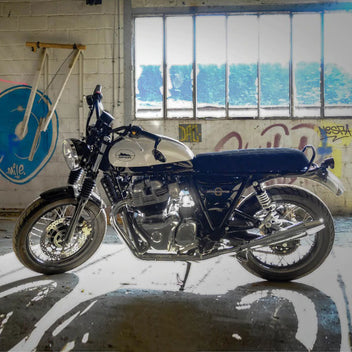 Kit BPCR Blackpines Cafe Racer pour Royal Enfield Interceptor. Blackpines.fr