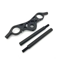 Kit noir tes de fourche V2 Le Motographe pour BMW R nineT Roadster. Blackpines.fr