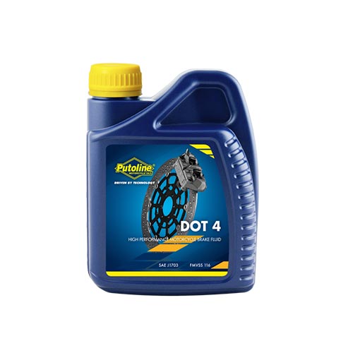 Liquide de frein moto synthetique dot 4 Putoline. Blackpines.fr