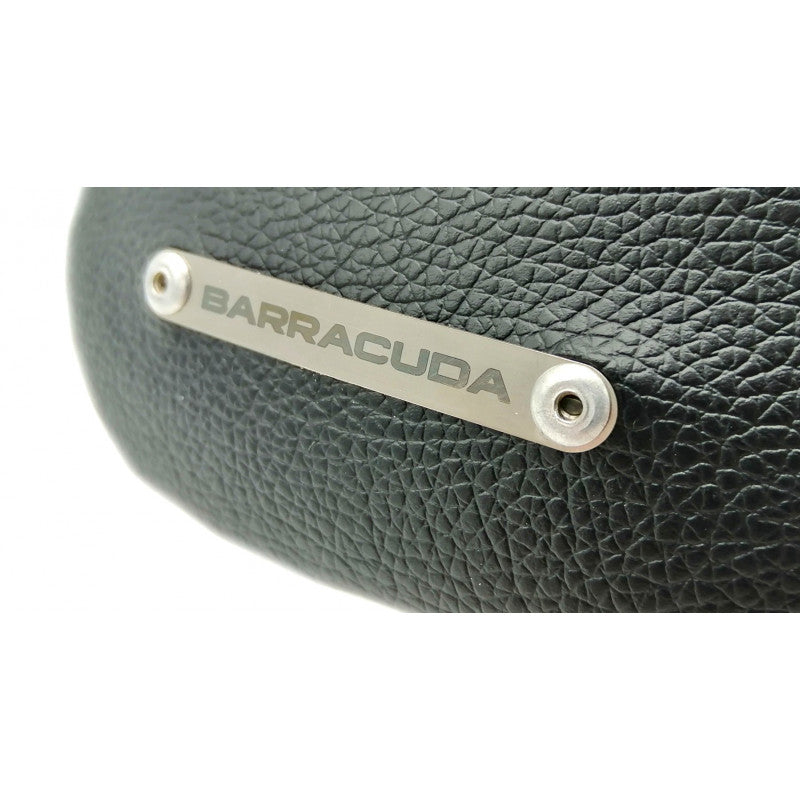 Selle scrambler noire Barracuda  Europacc selle moto blackpines.fr