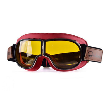 Masque moto B3 Goggle Replica Marko, couleur Burgundy. Blackpines.fr
