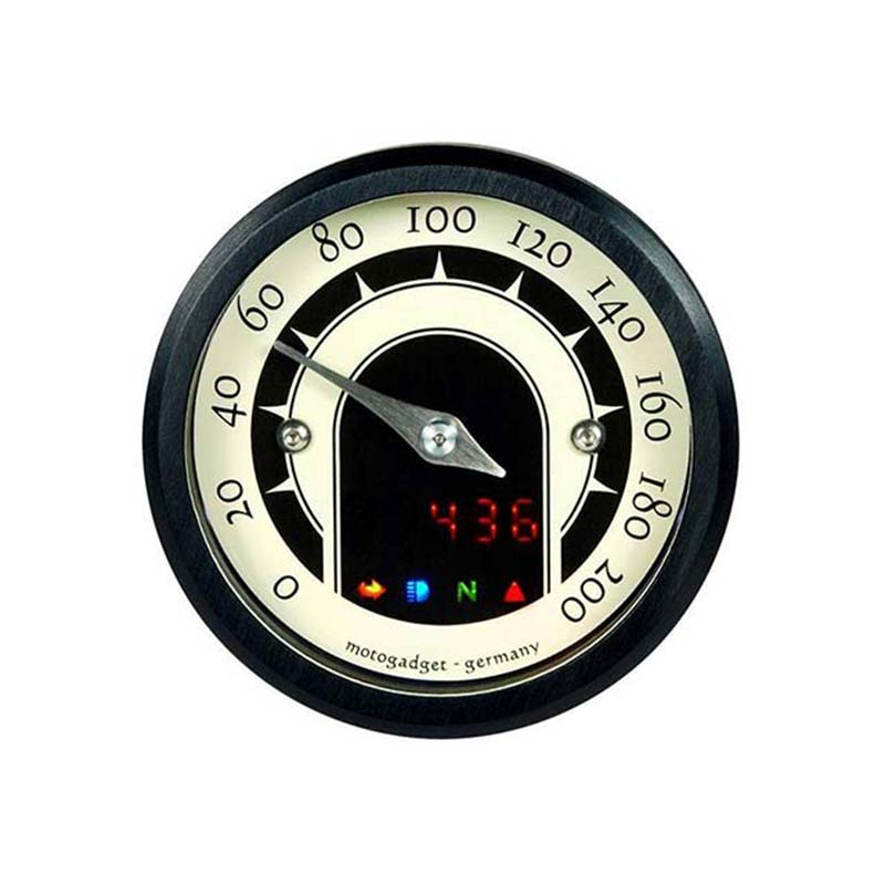 Compteur MST Speedster Motogadget. Blackpines.fr