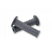 Paire de poignees grises DAYTONA NINJA 22 mm. Blackpines.fr