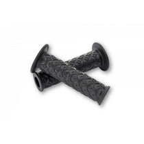 Paire de poignees noires DAYTONA NINJA 22 mm. Blackpines.fr