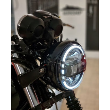 Phare avant avec optique full LED mod&egrave;le DASH  blackpines.fr  blackpines.fr