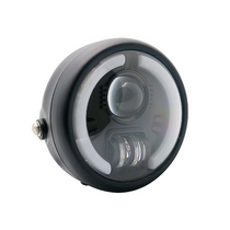 Phare optique led moto avec clignotants  blackpines.fr  blackpines.fr