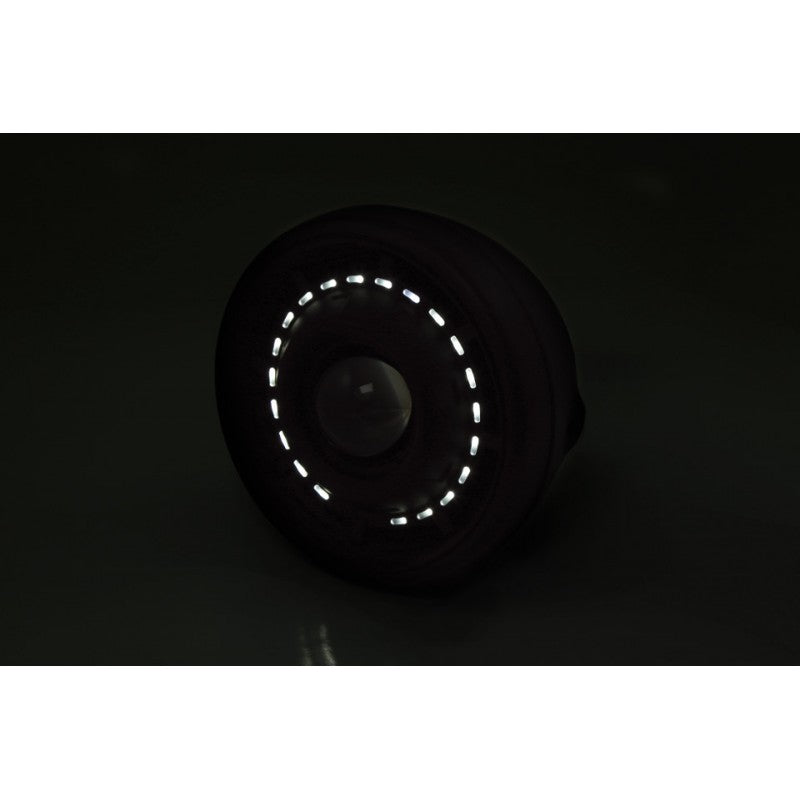 Phare LED moto Cyclope. Blackpines.fr