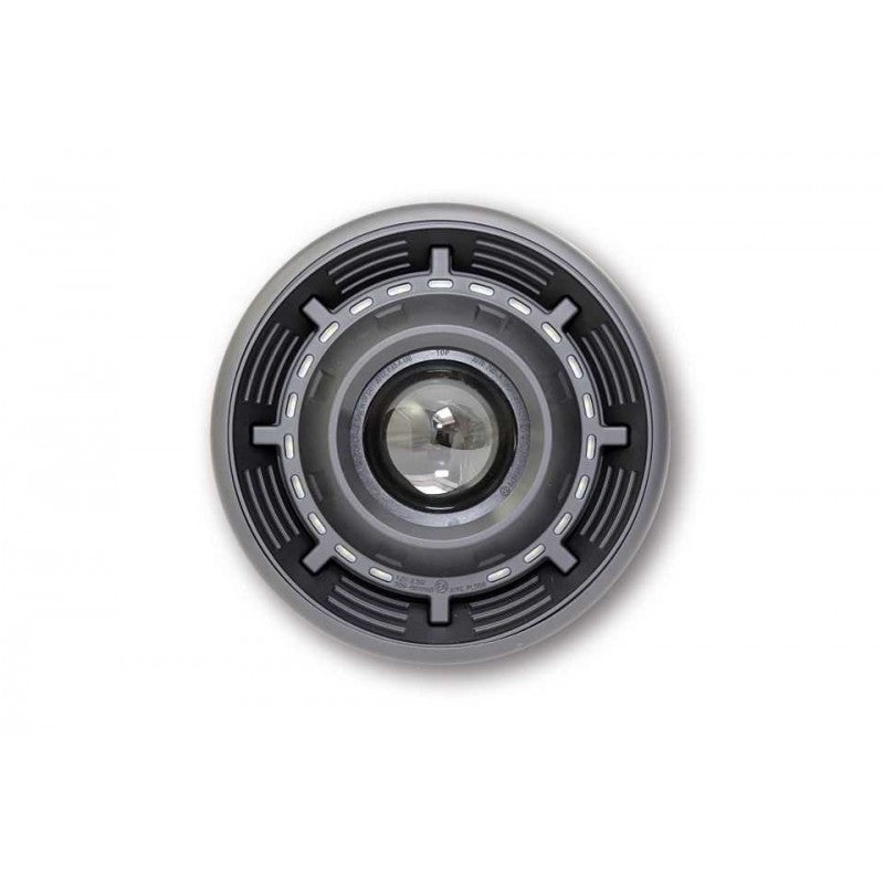 Phare LED moto Cyclope. Blackpines.fr