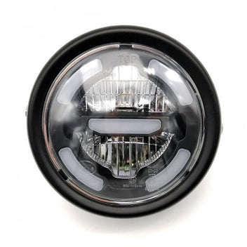 Phare avant LED moto Wing Brazoline. Blackpines.fr
