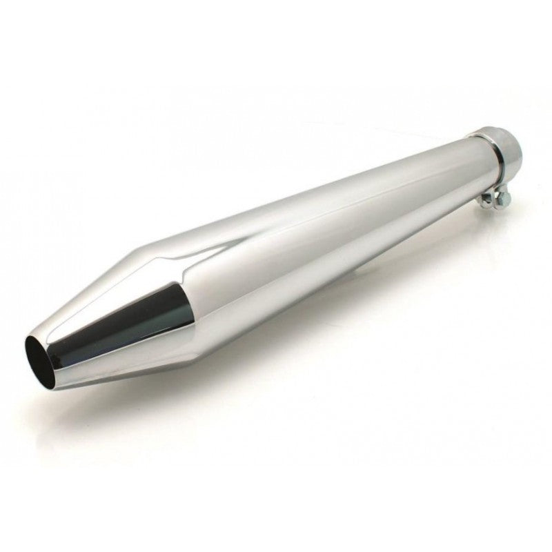 Silencieux Megaphone BRAZOLINE noir ou chrome-blackpines.fr