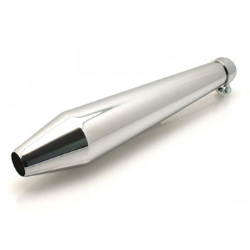Silencieux Megaphone BRAZOLINE noir ou chrome-blackpines.fr