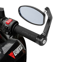 Rétroviseurs moto embout de guidon 22mm-blackpines.fr