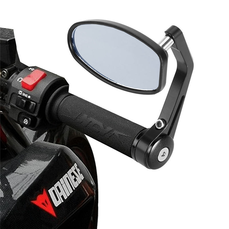 Rétroviseurs moto embout de guidon 22mm-blackpines.fr