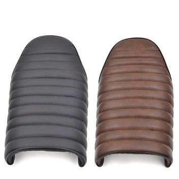 Selle moto Scrambler Noir ou Marron-blackpines.fr