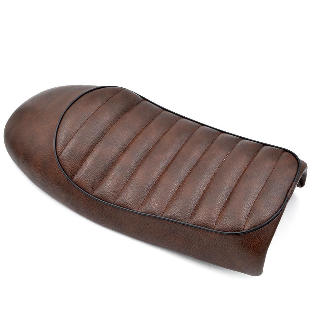 Selle mono CAFE RACER Marron-blackpines.fr